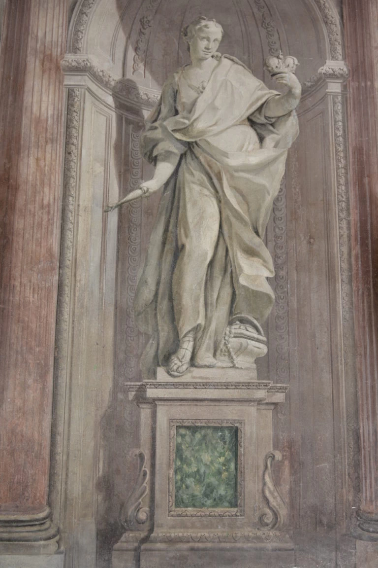 84-Sante Cattaneo-Allegoria della dignità,1781 - Palazzo Calini ai Fiumi, Brescia